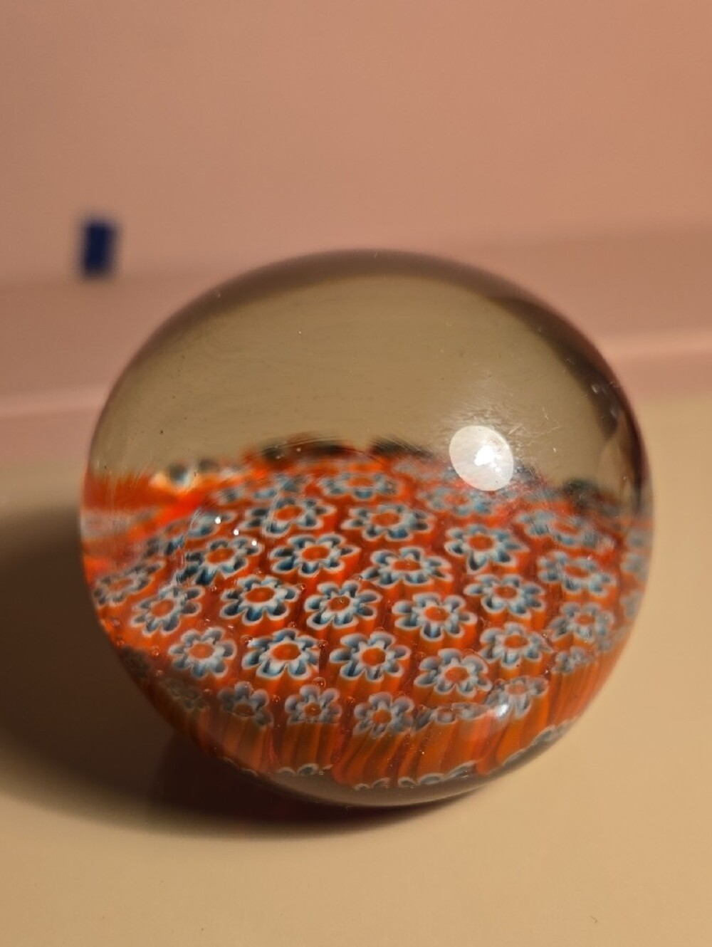 Vintage Murano Glass Paperweight - Picture 5 of 5